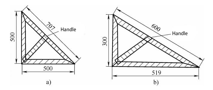 Figura 1-51: Escala triangular