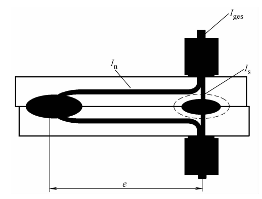Abbildung 1-8: Ablenkungsphänomen beim Punktschweißen