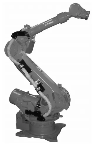 Abbildung 2-1: Grundriss des Punktschweißroboters ES165D