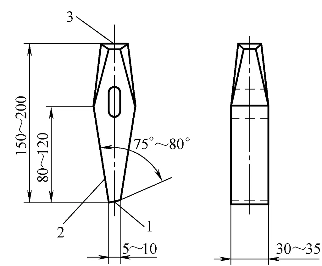 Figura 3-26 Muesca superior