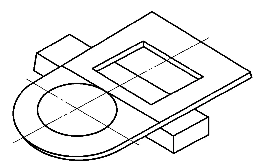 Figura 3-40 Perforación interna