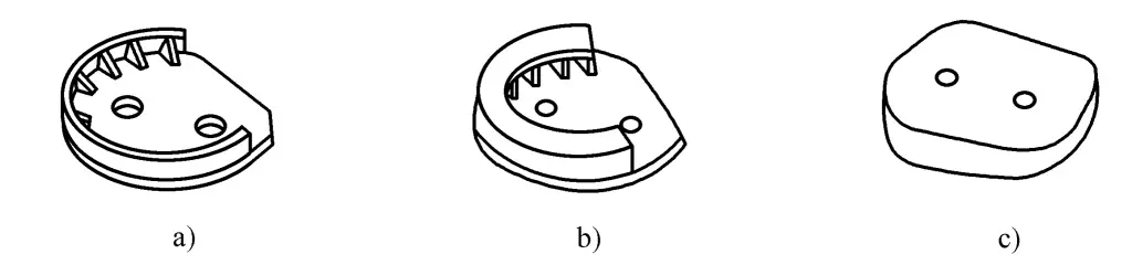 Figura 4-18 Molde de dobragem de aço angular