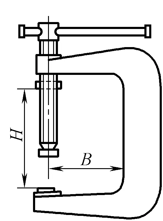 Figure 5-35 Bow-shaped Spiral Clamp