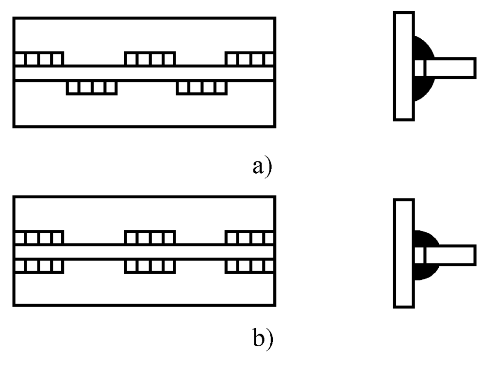 Figura 2-50 Soldadura en ángulo intermitente