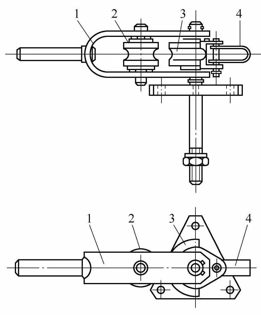 Figura 4-39 Curvador de tubos manual