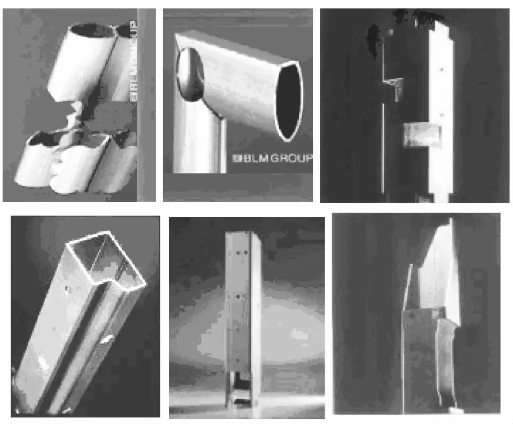 الشكل 4-58 ماكينة قطع الأنابيب متعددة المحاور الأوتوماتيكية بالكامل (برأس دوّار) تأثير القطع بالليزر للأنابيب