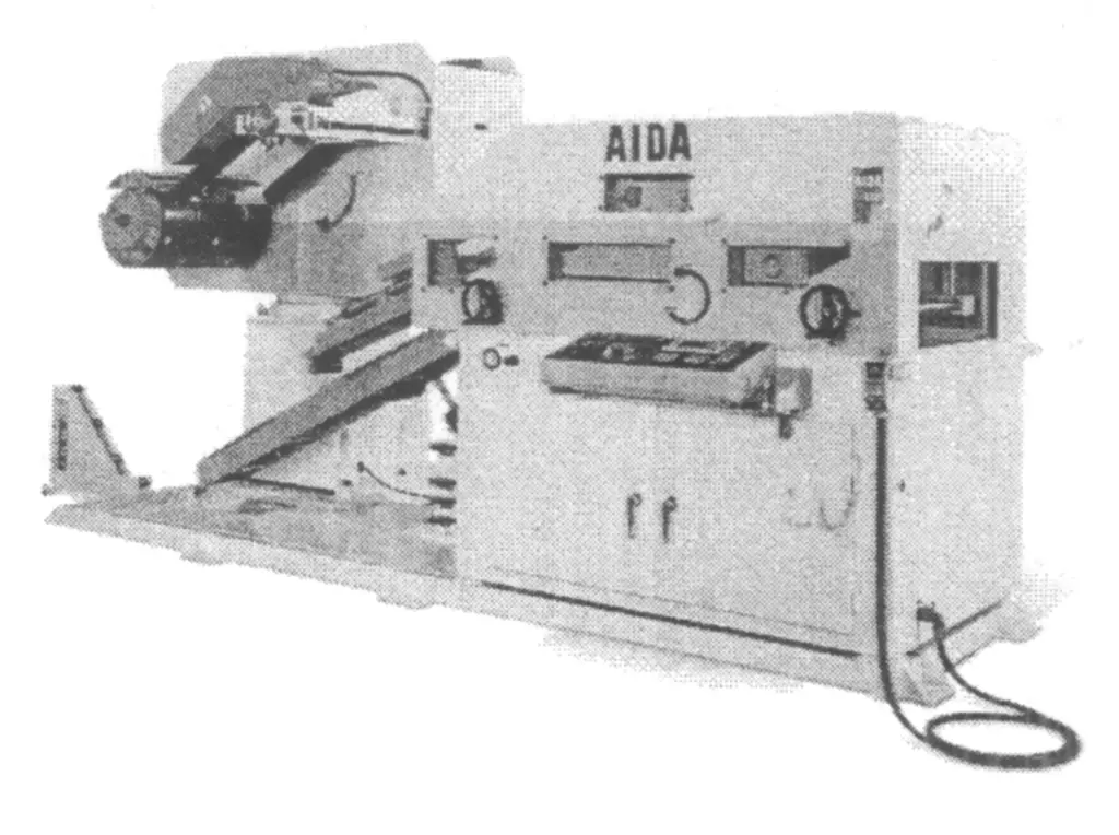 Figure 12 Uncoiling, Leveling, and Feeding Integrated Machine