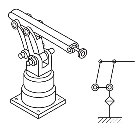 Figura 8 Robot articolato a parallelogramma