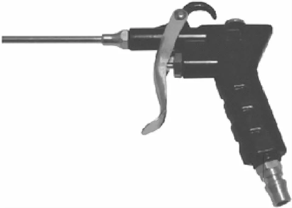 Figura 35 Pistola neumática de soplado de polvo