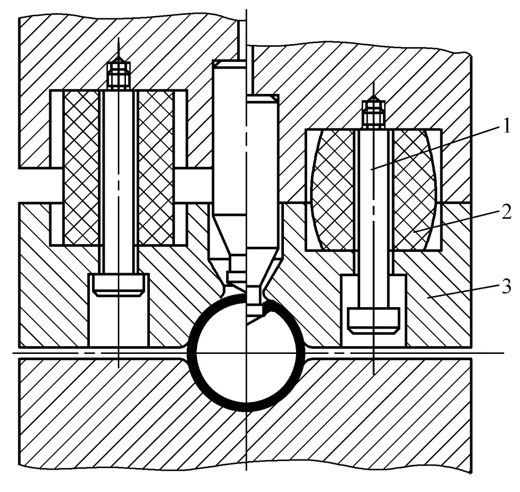 Abbildung 2-2-95 Schematische Darstellung der Spannvorrichtung