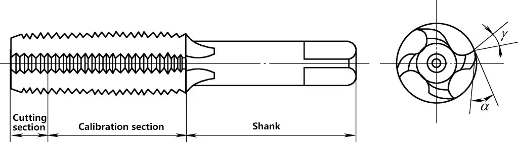Figura 17 Estrutura da torneira