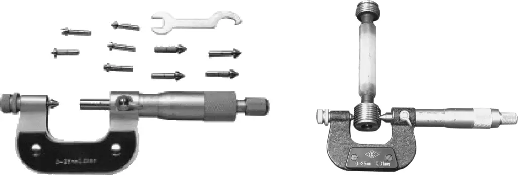 Figura 23 Micrómetro de rosca