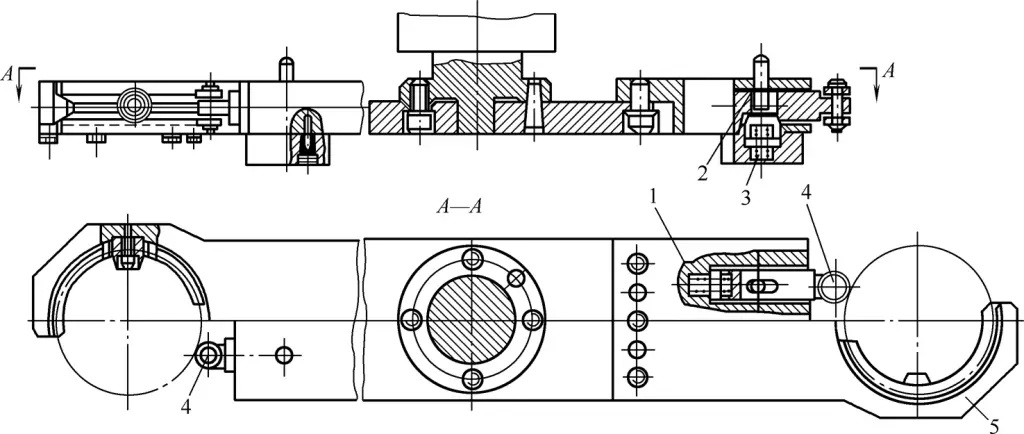 Figura 13 Proceso de trabajo del cambio de herramienta robotizado