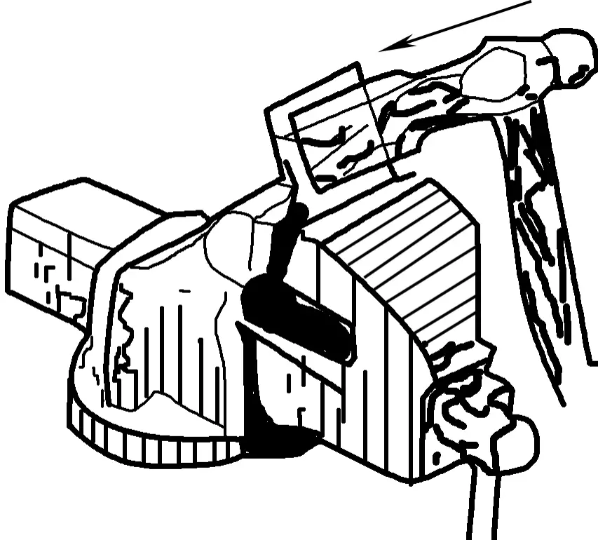 Figure 8 Force requirements for bench vise