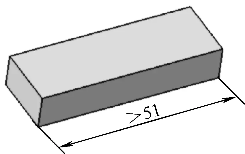 Figure 10 Divided rectangular material