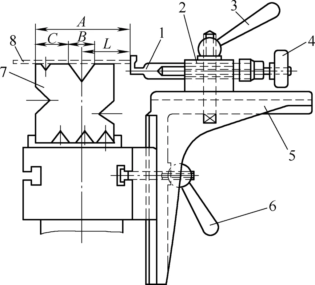 Figura 4 Mecanismo de retroceso de la máquina curvadora