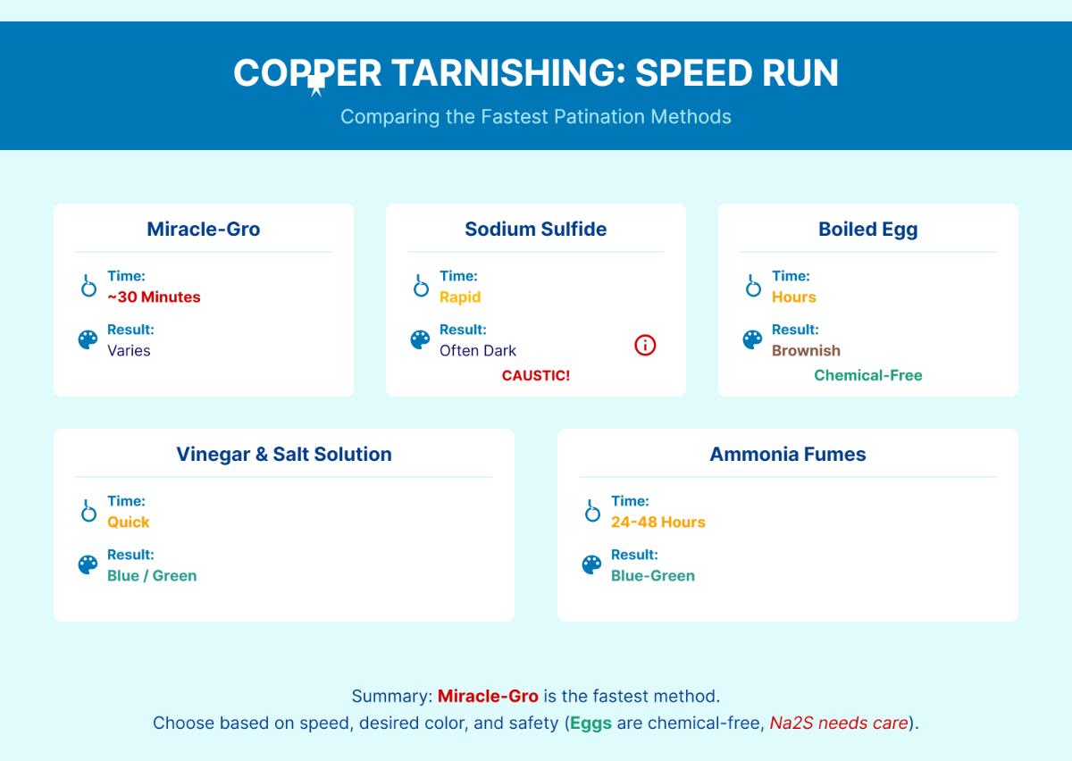 COPPER TARNISHING SPEED RUN