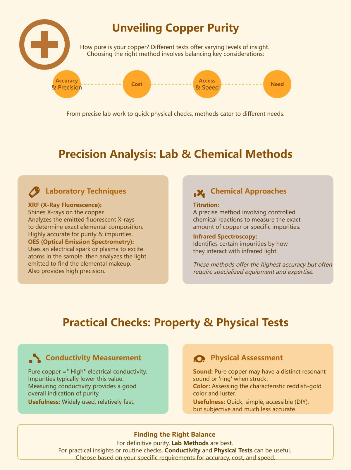Methods to Test Copper Purity A Comprehensive Guide