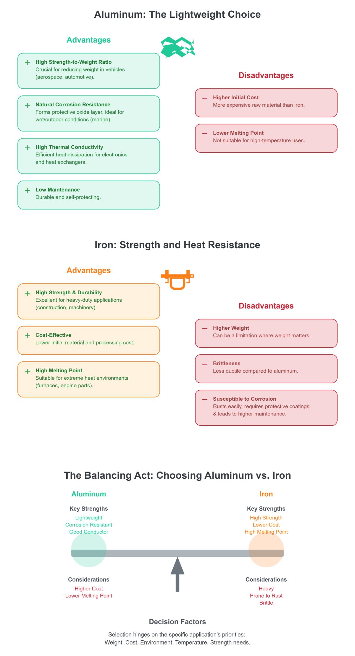 Aluminum vs. Iron A Comprehensive Comparison