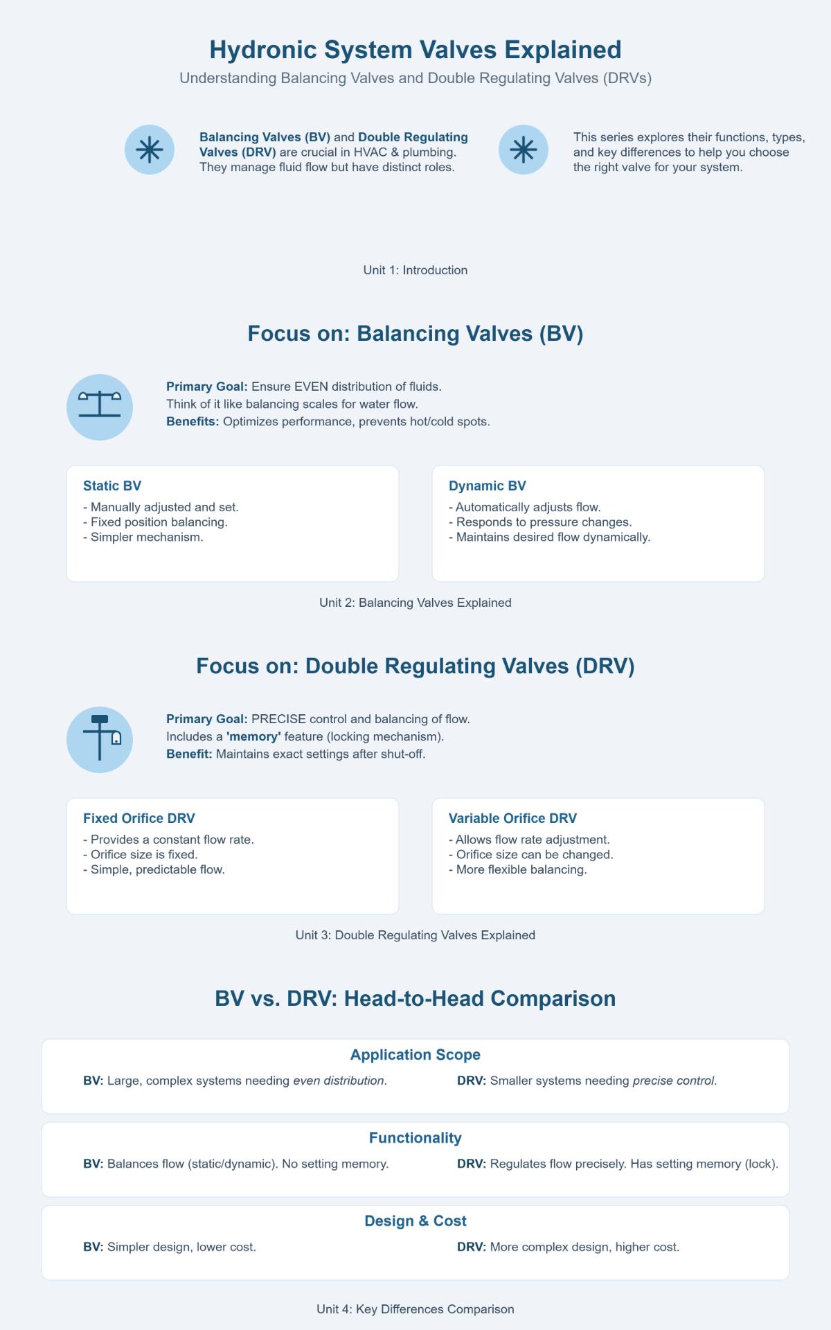 Balancing Valve vs Double Regulating Valve A Comprehensive Comparison