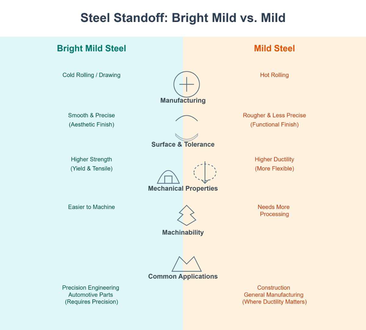 Bright Mild Steel vs Mild Steel What’s the Difference