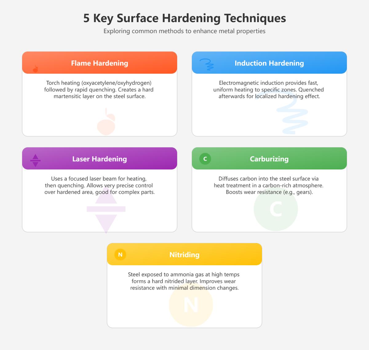 Comprehensive Guide to Surface Hardening Processes