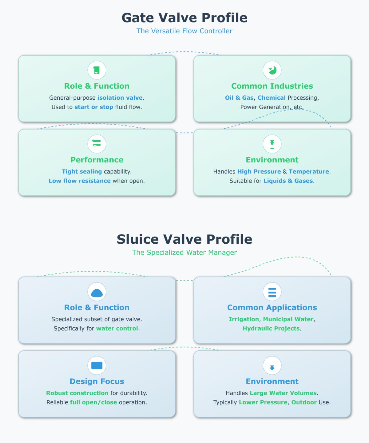 Gate Valve vs Sluice Valve What's the Difference
