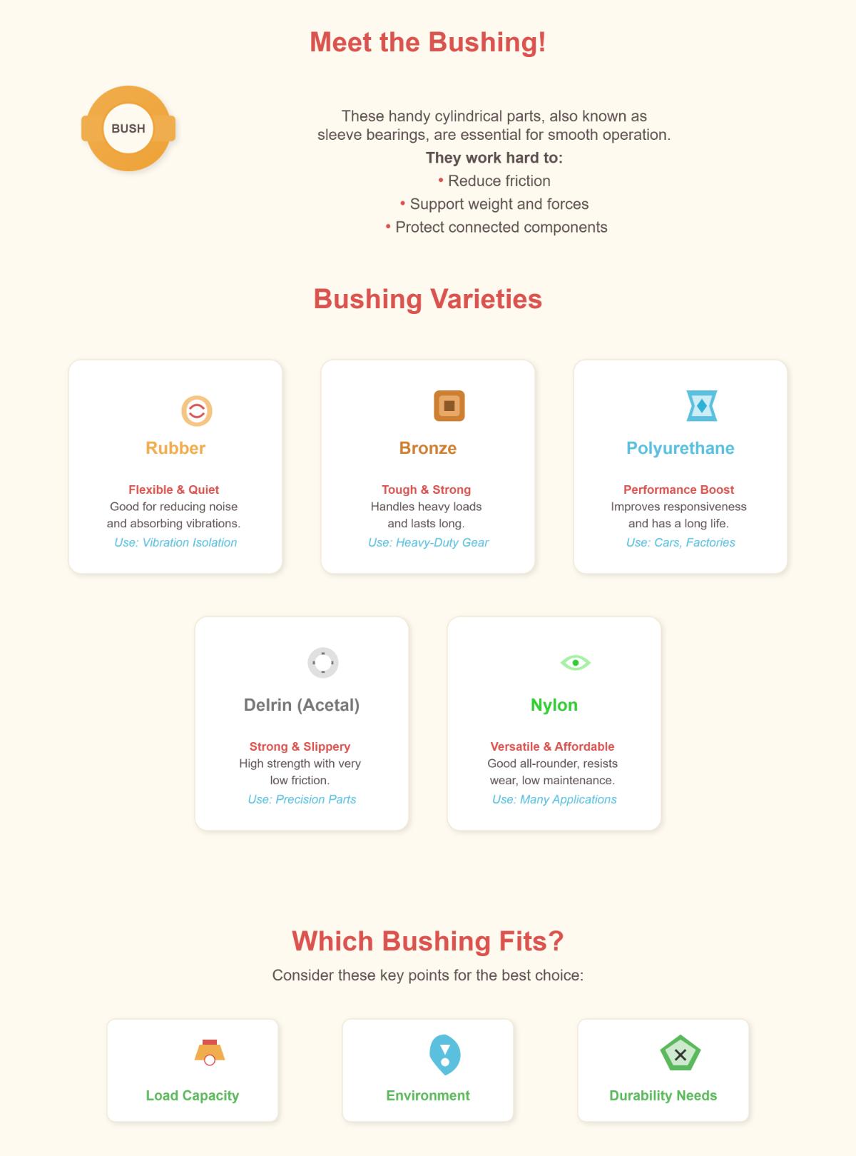 Understanding Different Types of Bushings and Their Benefits
