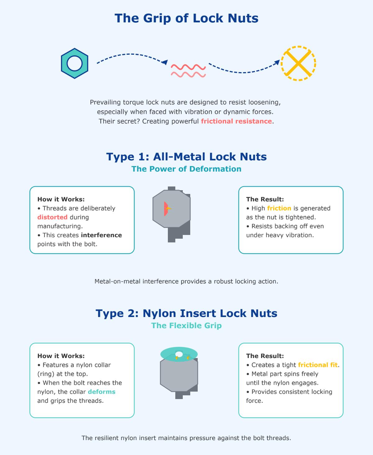 Understanding Prevailing Torque Lock Nuts A Technical Deep Dive