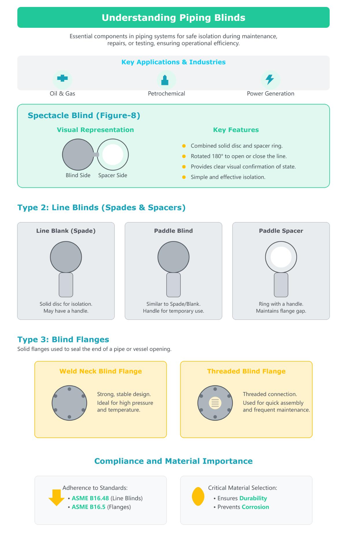 Understanding Spectacle Blinds and Line Blinds in Piping Systems