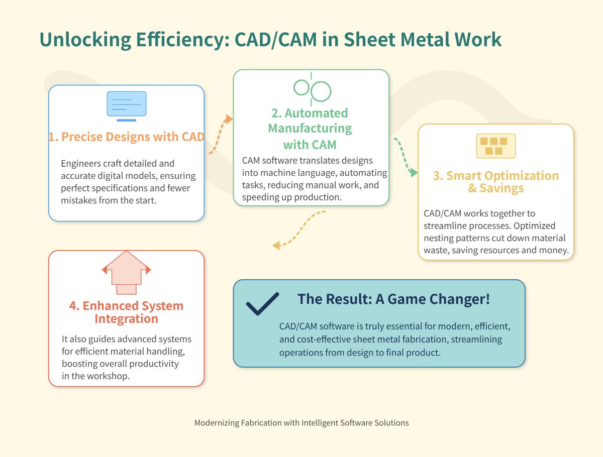 Guía completa para la integración de CAD/CAM en la fabricación de chapa ...