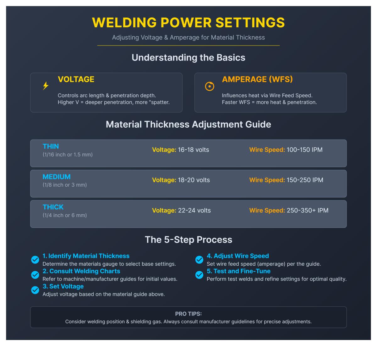 Step-by-Step Guide to Adjusting Welding Machine Settings